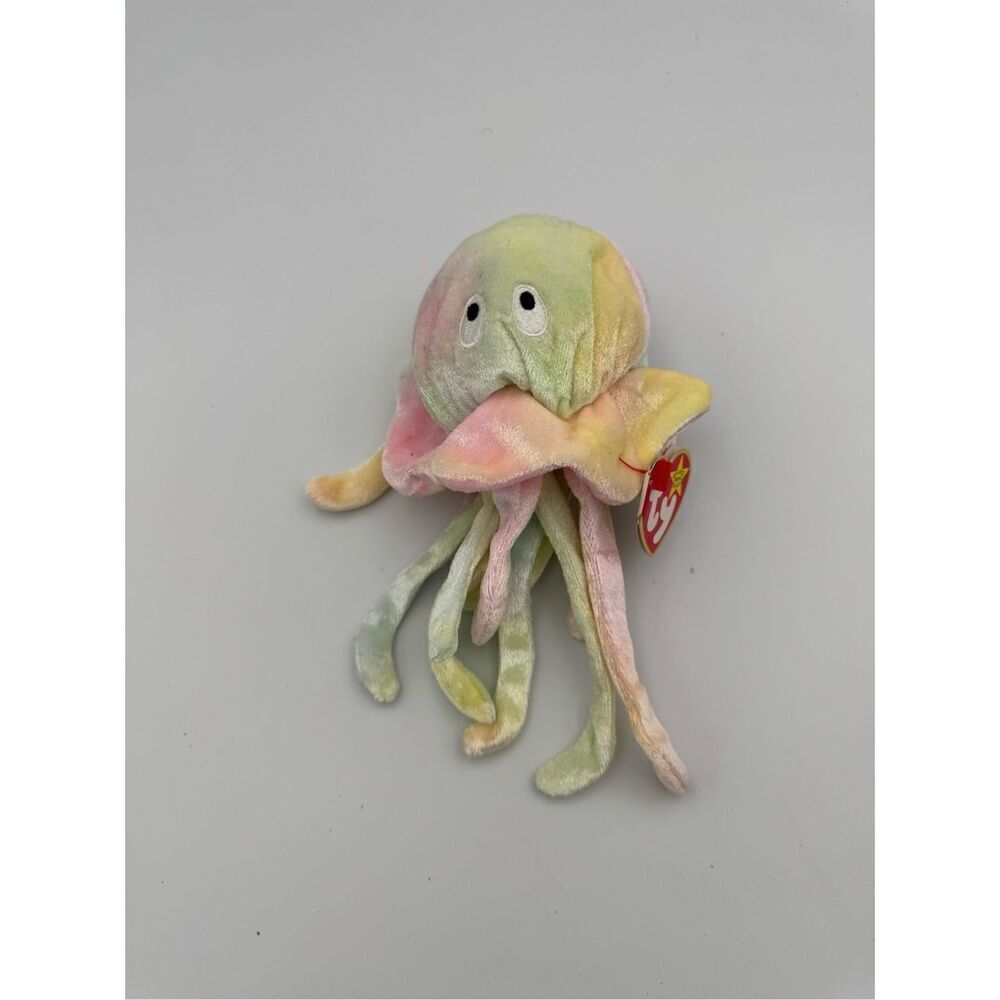 Ty Beanie Baby Rare Retired Goochy Jellyfish Collectors Item Vintage